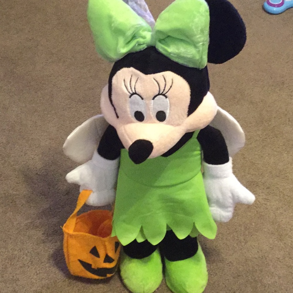 Halloween Minnie mouse stand up doll